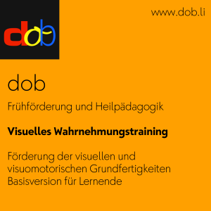 dob – Visuelles Wahrnehmungstraining