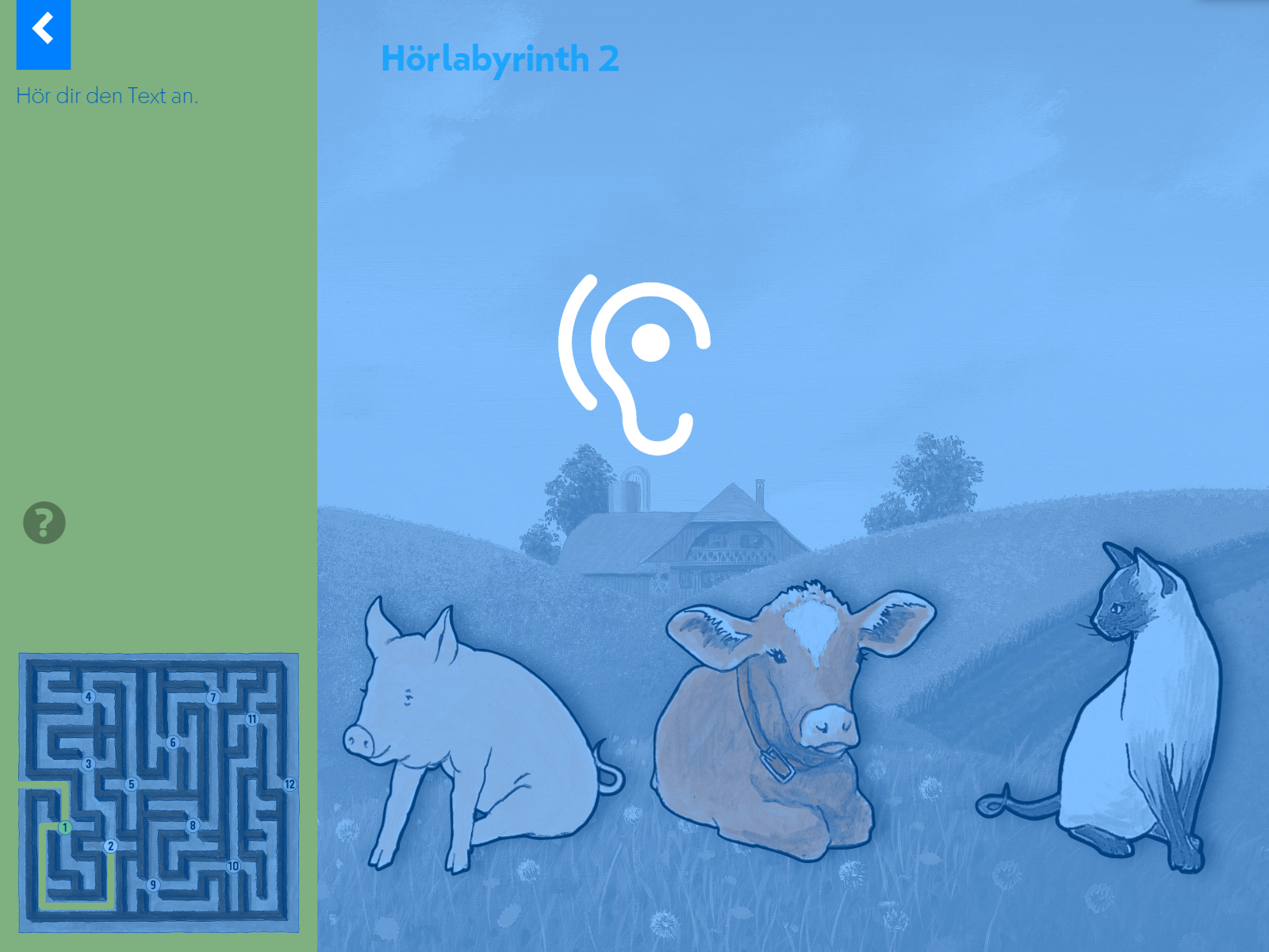 Hörlabyrinth: Tauche in die Geschichte ein und sammle dabei Figuren und Gegenstände